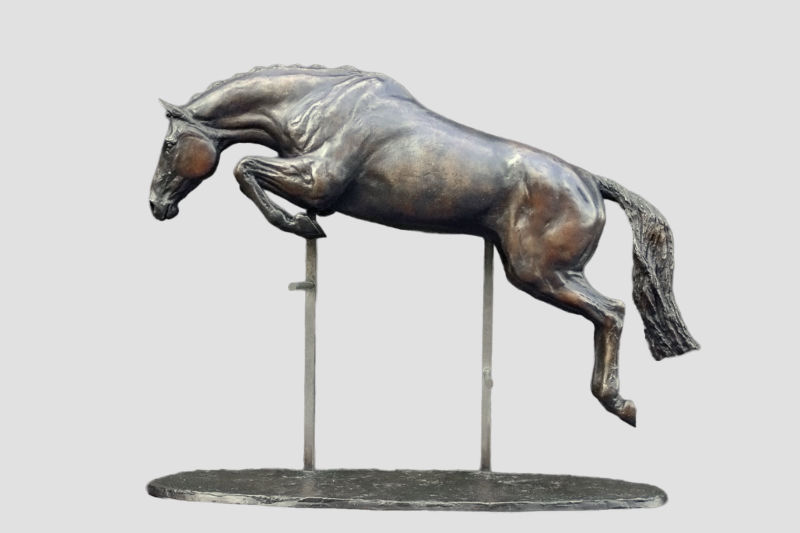 Pferde in Bronze